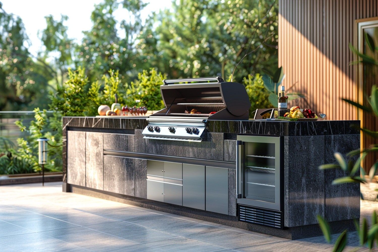 Refrigeration & prep counters
